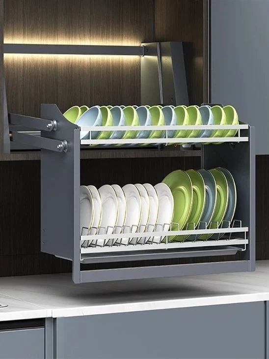 electric pull down dish rack electric pull down dish rack