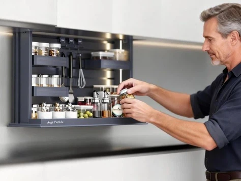 Electric lifting seasoning rack Electric lifting seasoning rack
